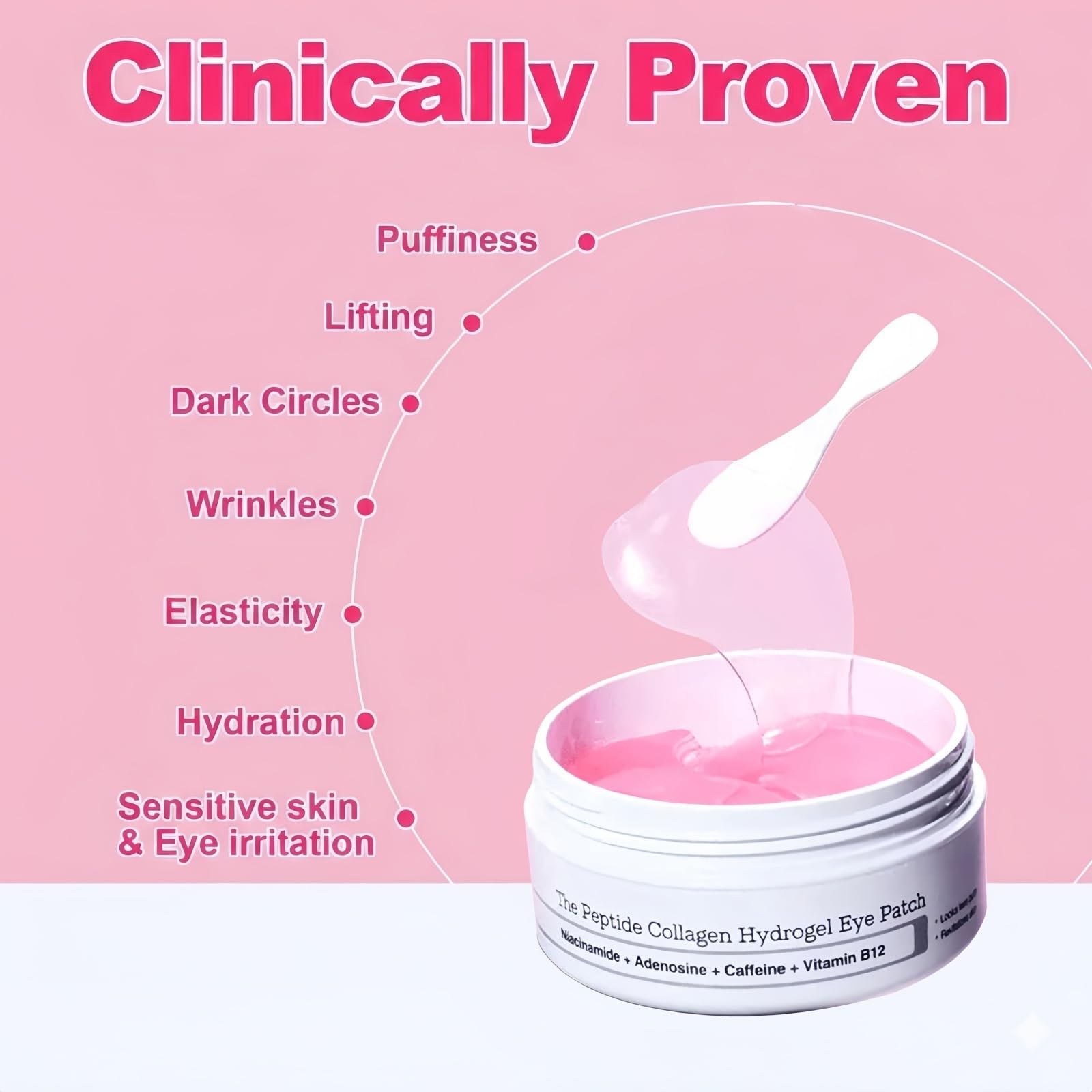 Fidiiog eye masks application demonstrates a simple 10-minute routine.