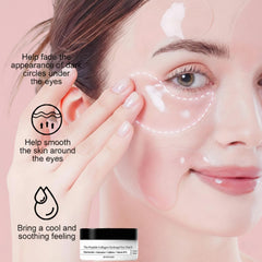 Fidiiog eye masks ingredients closeup highlights peptides and hydration benefits.