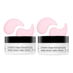 Fidiiog collagen hydrogel eye masks packaging showing premium spa-style care for daily use.