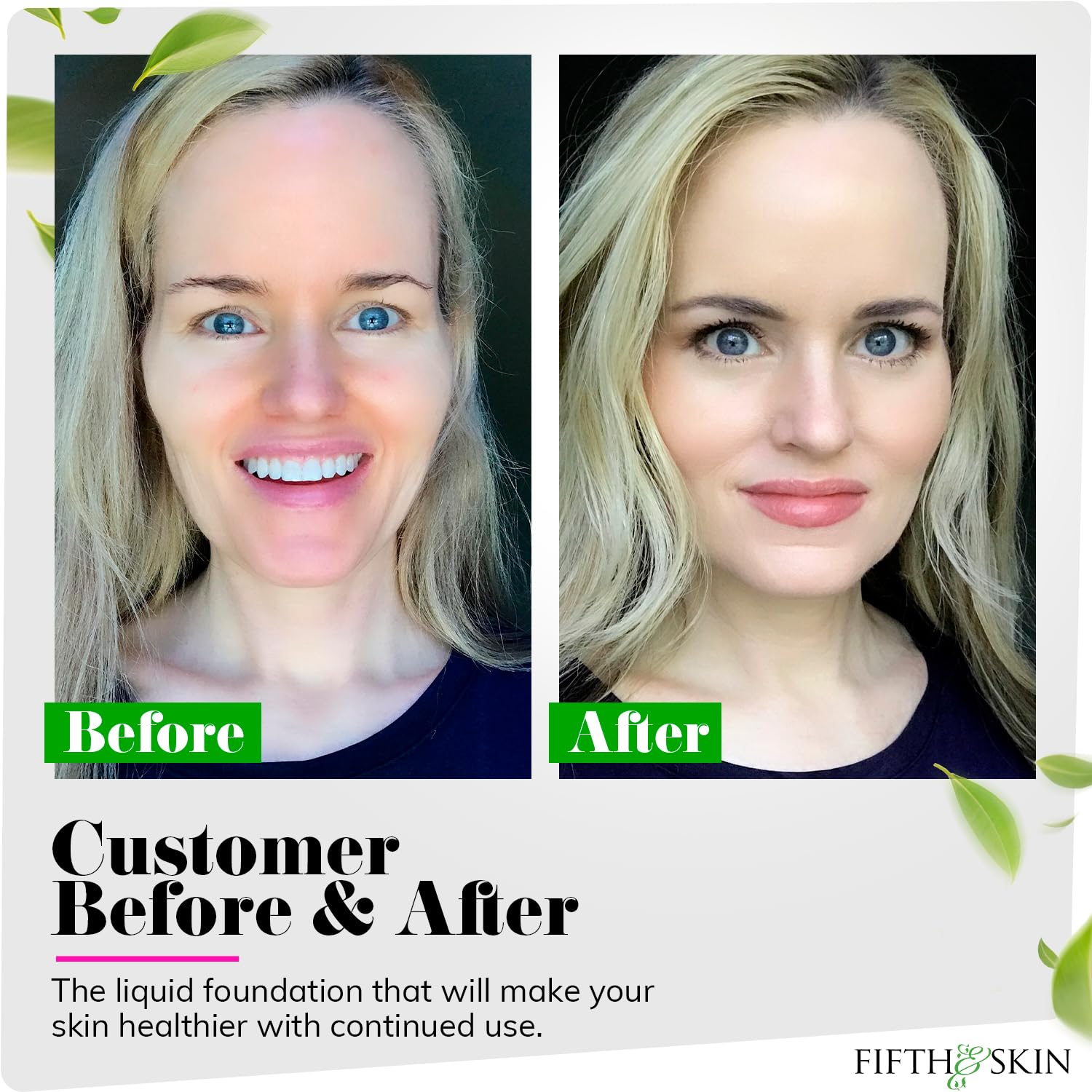 Fifth & Skin Better’n Ur Skin Foundation Porcelain packaging shown from the front.