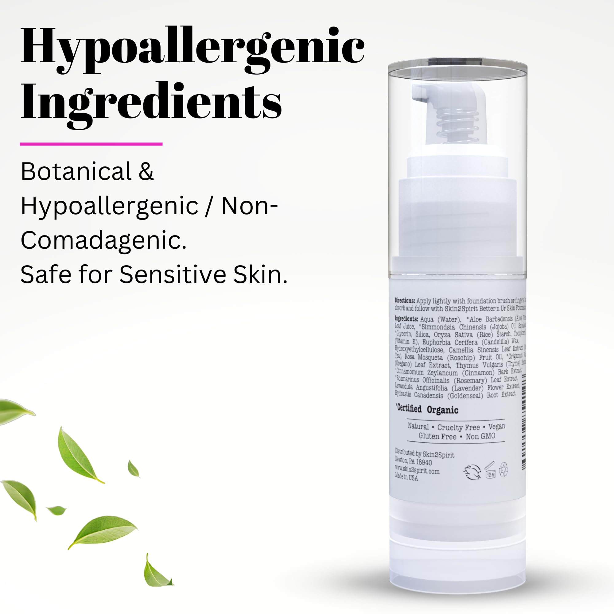 1 oz Fifth & Skin Primer bottle ready for travel or daily use.