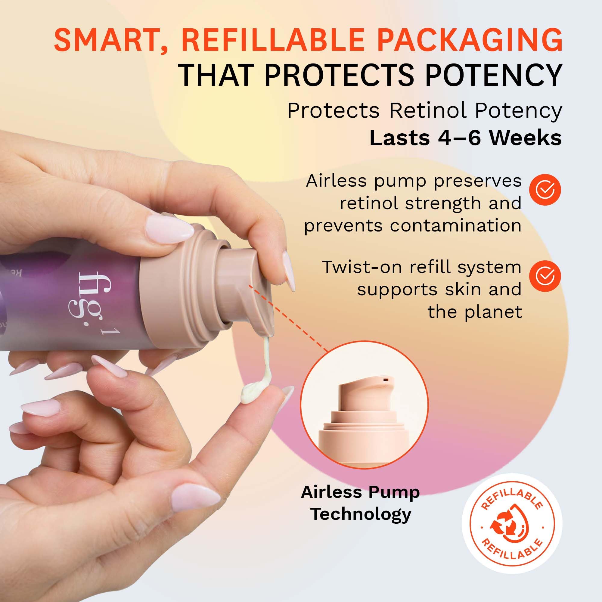 Fig.1 Fragrance-free formula suitable for sensitive skin types.