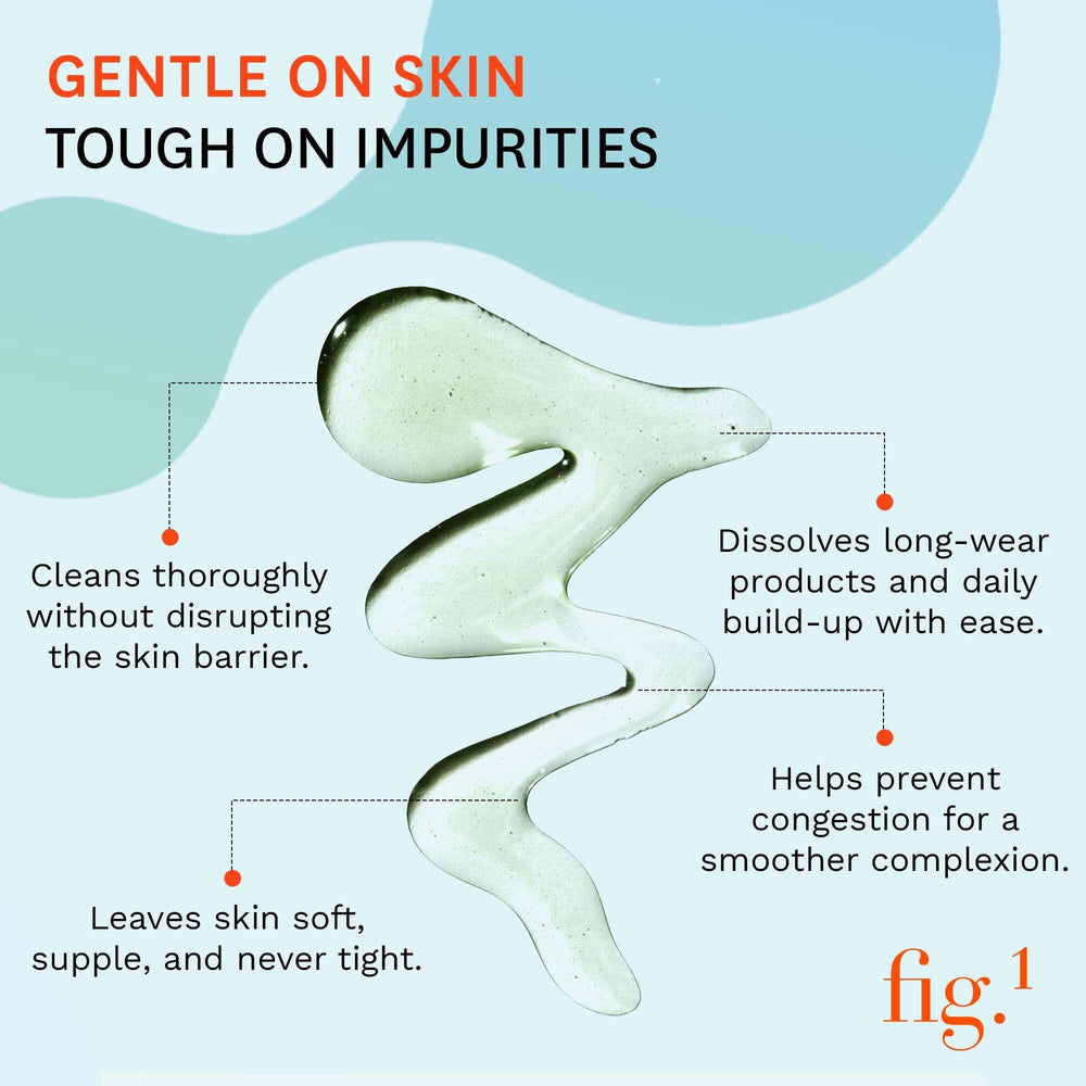 Fig.1 Micellar Oil Cleanser eco-packaging highlights planet-friendly design.
