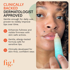 Fig.1 Portulaca extract lip care image highlights soothing botanical nourishment