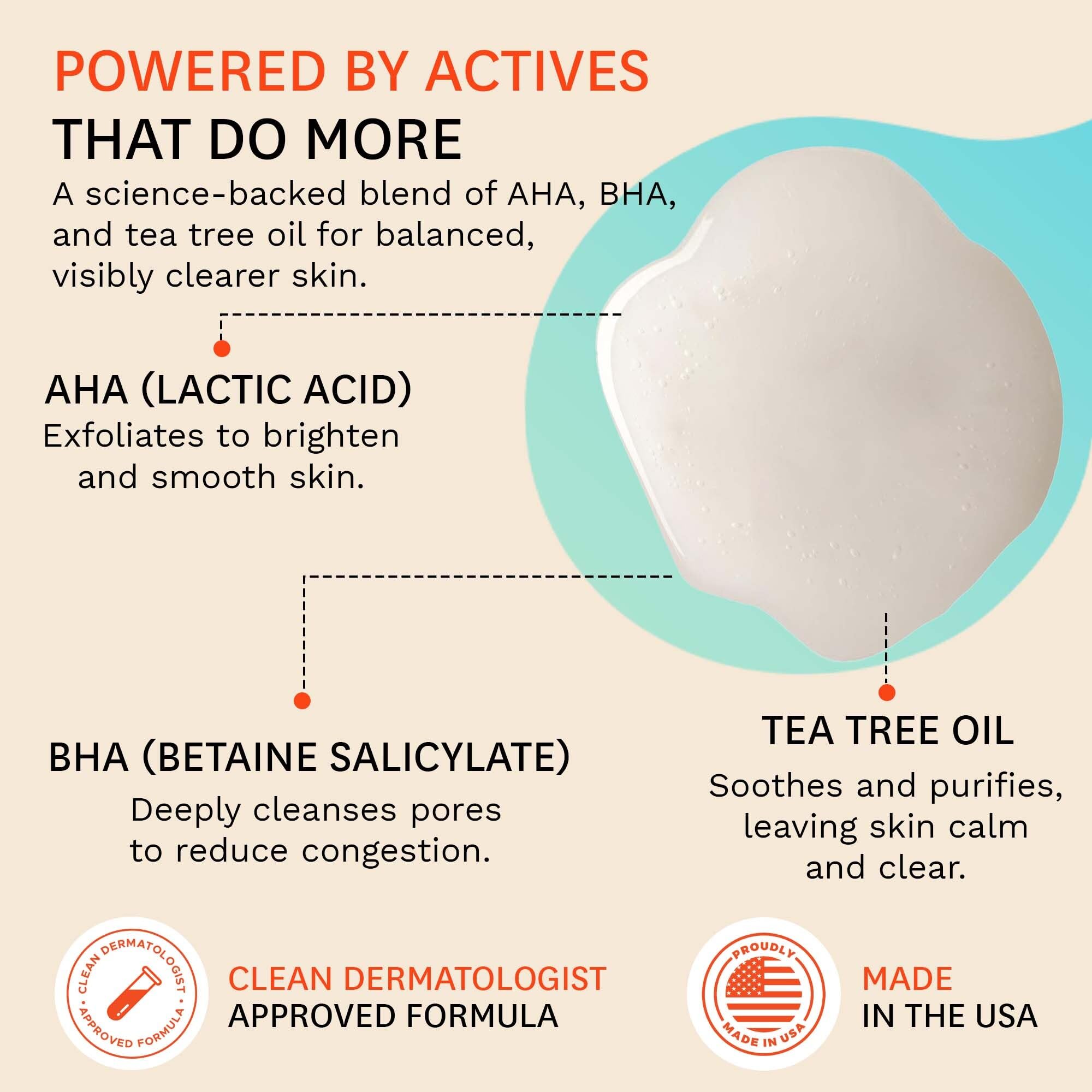 Vegan dermatologist-tested seal on Fig.1 cleanser for reliable skincare