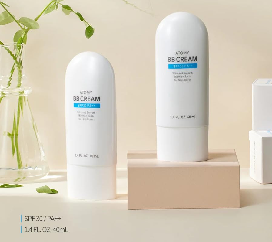Fiico BC233 BB Cream packaging highlights travel-friendly 40ml bottle for on-the-go routines.