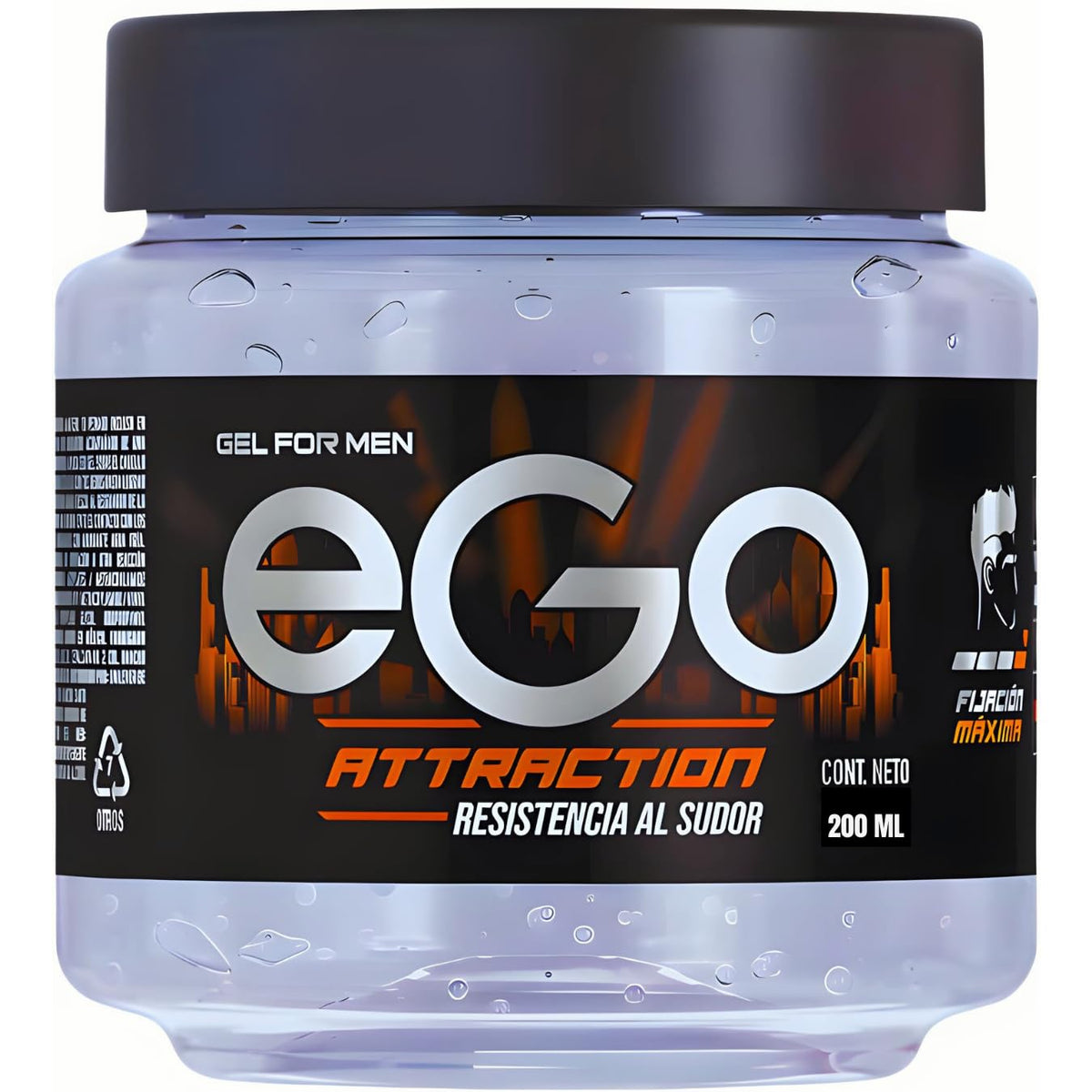 Fiico eGo gel for men bottle offers long-lasting hold.
