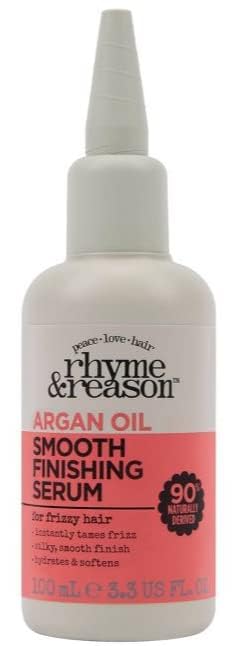 Fiico Rhyme and Reason smooth finishing serum bottle for frizz control and hydration