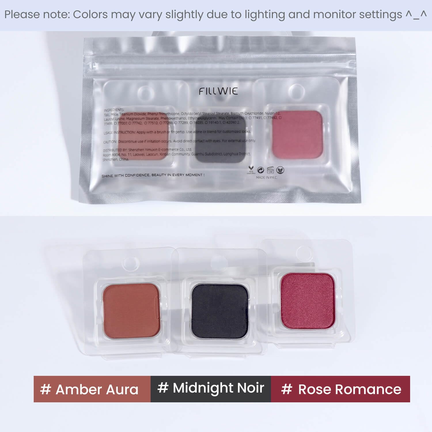 Fillwie travel-friendly setup enables quick touch-ups on the go.