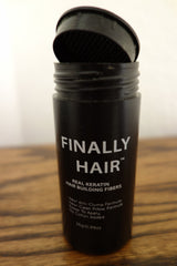 Fibers bonding with existing hair using static technology