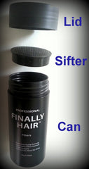 Finally Hair hypoallergenic fibers with no wool, safe for sensitive scalps.