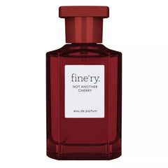 Fine'ry Cherry Almond EDP bottle exudes luxury for lasting impressions.