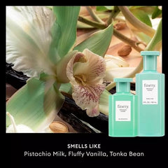 Fine'ry Pistachio Please vanilla-milk swirl conveys indulgent sweetness for evenings out.