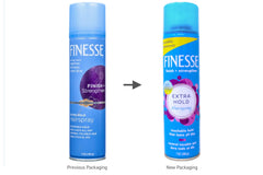 Finesse hairspray with active proteins offering conditioning benefits.