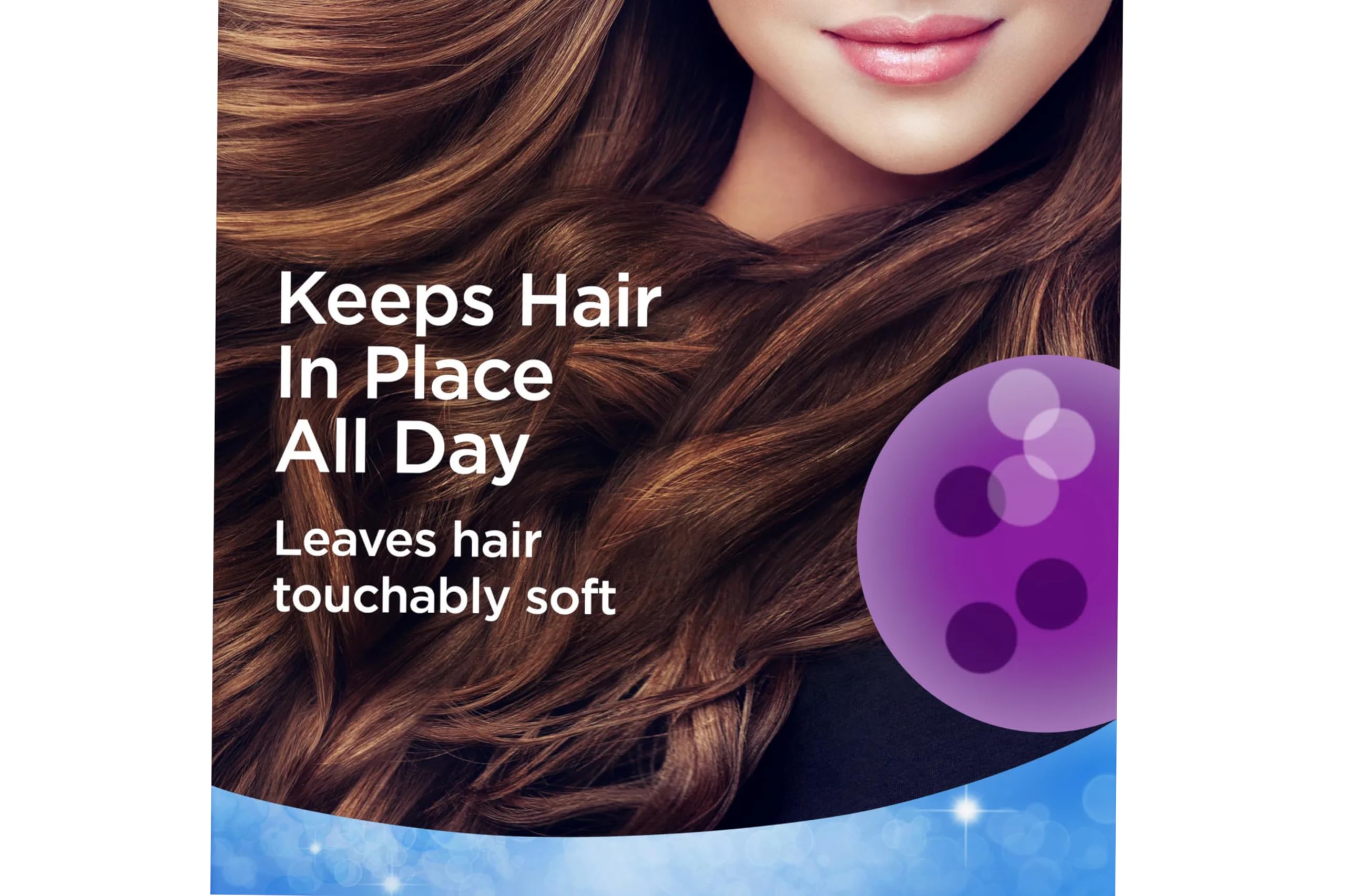 Product yields silky smooth feel after styling with Finesse Finish + Strengthen hairspray.