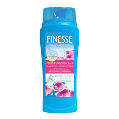 FINESSE Restore camellia oil ingredient graphic highlighting nourishing benefits.