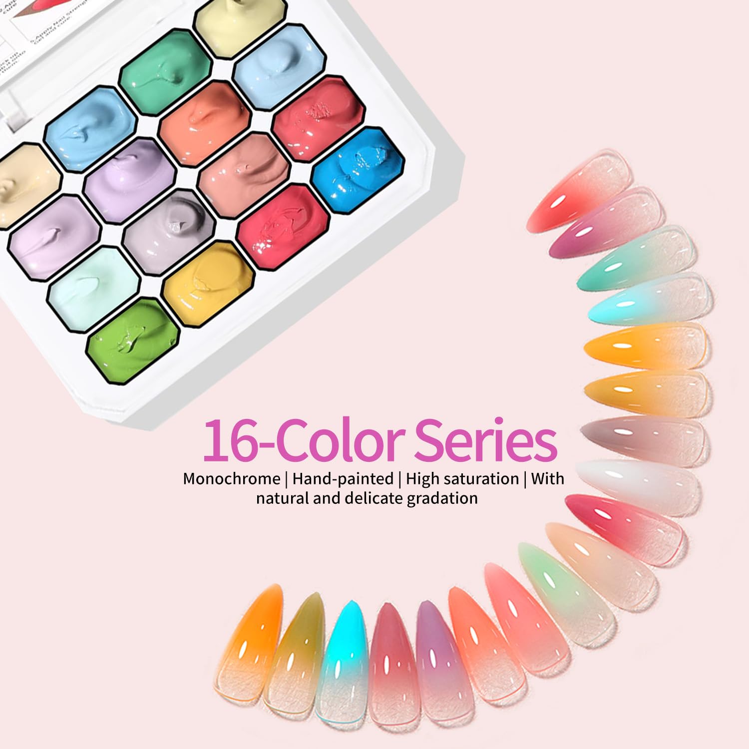 Finger Secret 100 cotton pads for clean, even polish application.