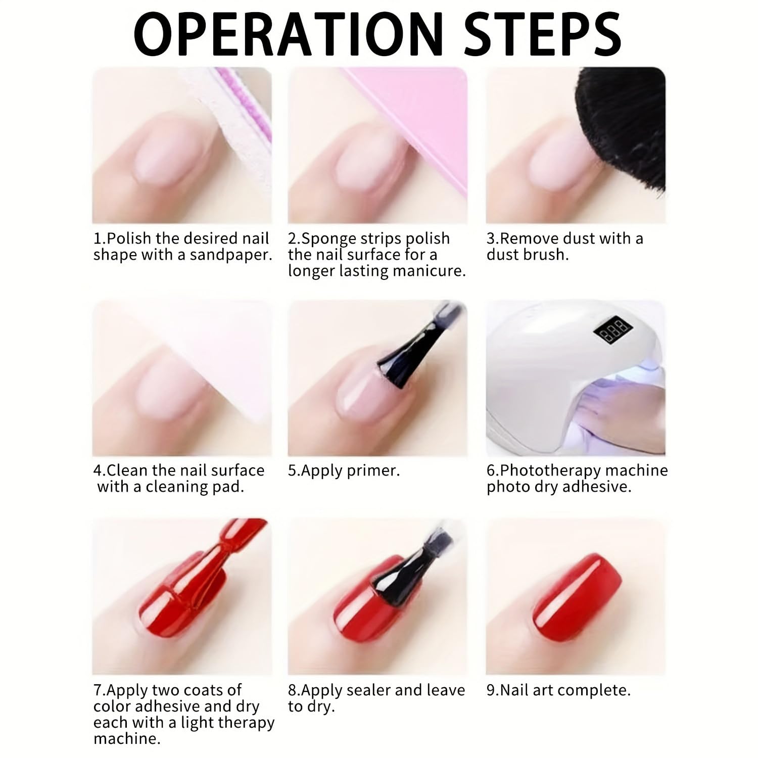 Finger Secret Base Coat natural resin yields lasting shine after cure.