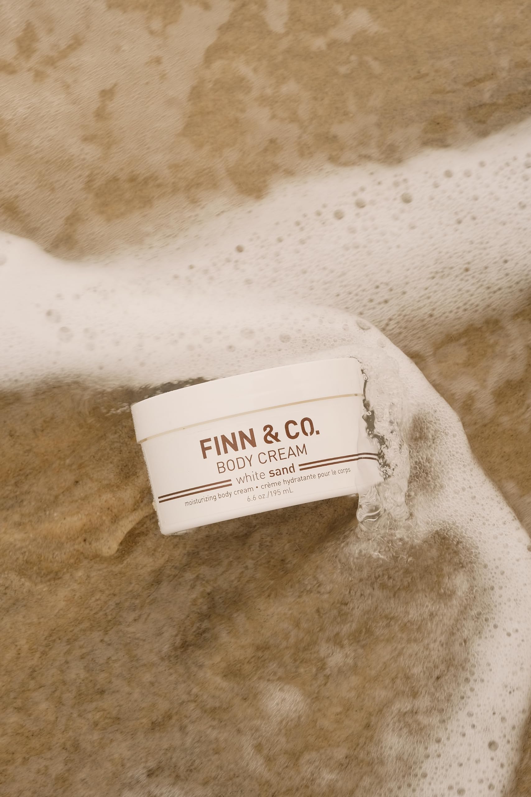 FINN & CO shea butter hydration swirl on skin for lasting softness