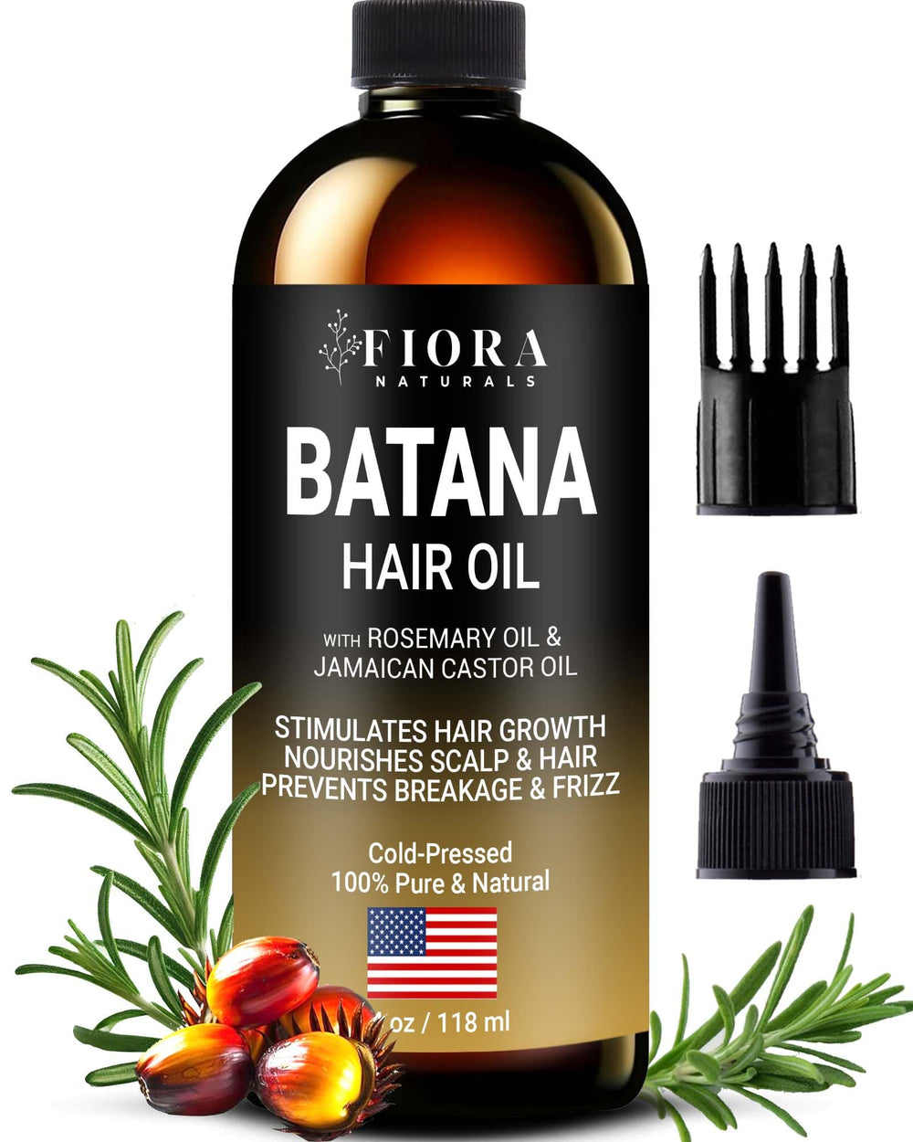 Fiora Naturals unisex-use for men and women supports healthy shine