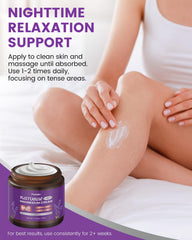 Fioraen non-greasy-absorption formula shows quick, non sticky hydration suitable for night use.