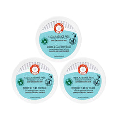 First Aid Beauty Facial Radiance Pads pack front, highlighting daily exfoliation for smoother skin.