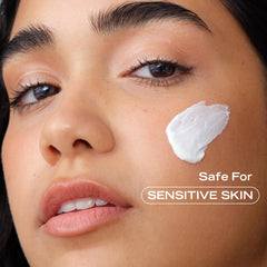 First Aid Beauty Firming Cream ingredients highlighted on label