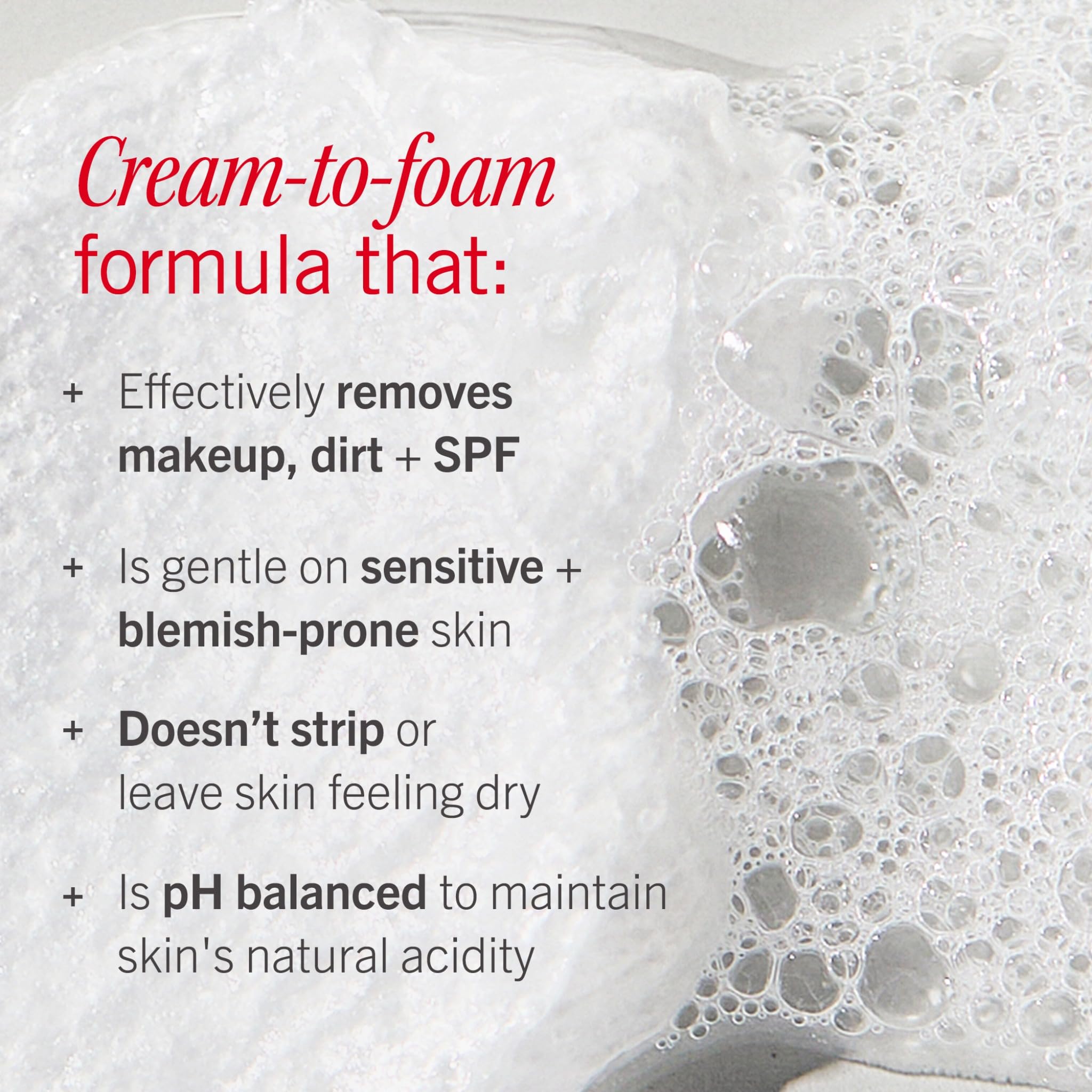 First Aid Beauty glycerin close-up underscores hydration and moisture retention after use.