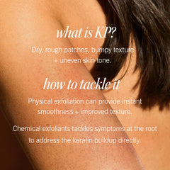 First Aid Beauty KP Bump Eraser pumice beads macro demonstrates non-plastic exfoliation