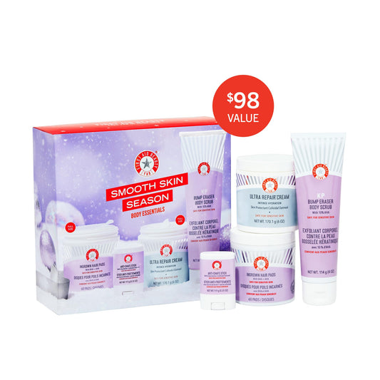 First Aid Beauty Ultra Repair Cream tub highlighting rich hydration for dry skin
