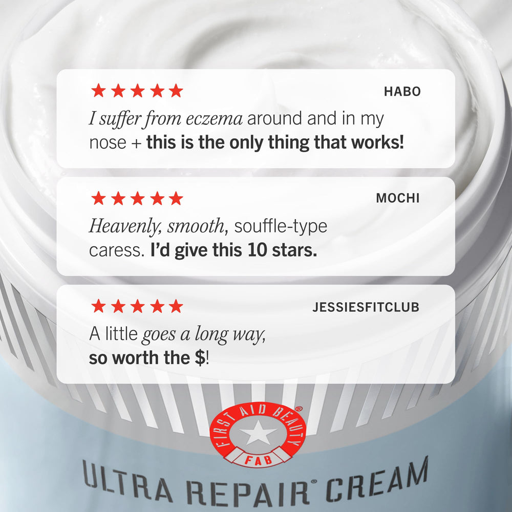 First Aid Beauty Ultra Repair Cream for sensitive skin daily use