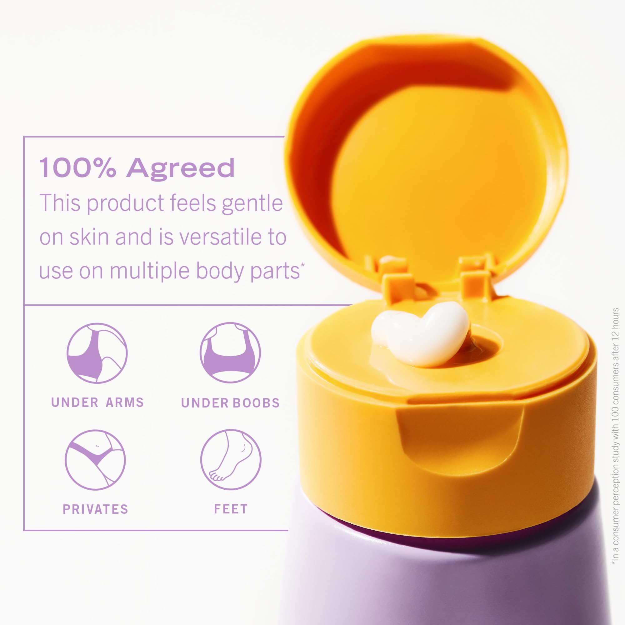 First Aid Beauty Whole Body Deodorant Cream comfortable underboobs with odor reduction.
