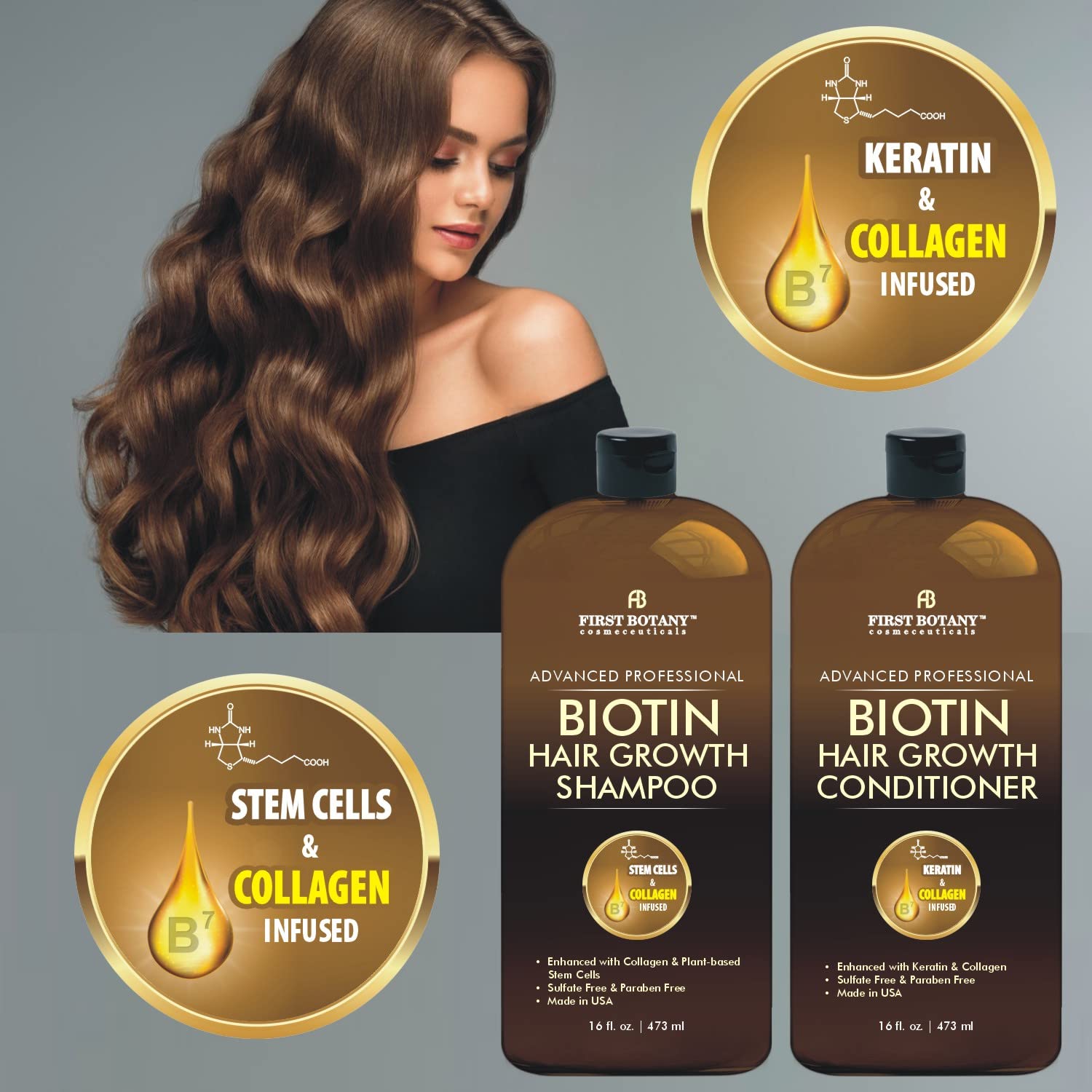 First Botany argan oil finish adds shine and frizz control