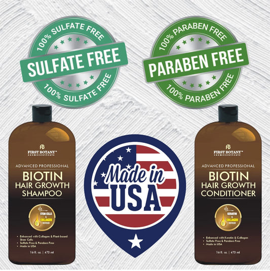 First Botany Biotin Hair Growth Conditioner tube detangles and nourishes ends