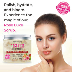 First Botany Body Scrub almond oil nourishes and moisturizes dry skin