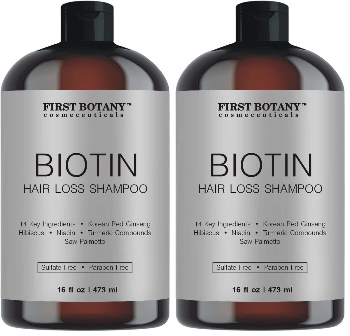 First Botany Cosmeceuticals hair regrowth shampoo bottle for daily hydration