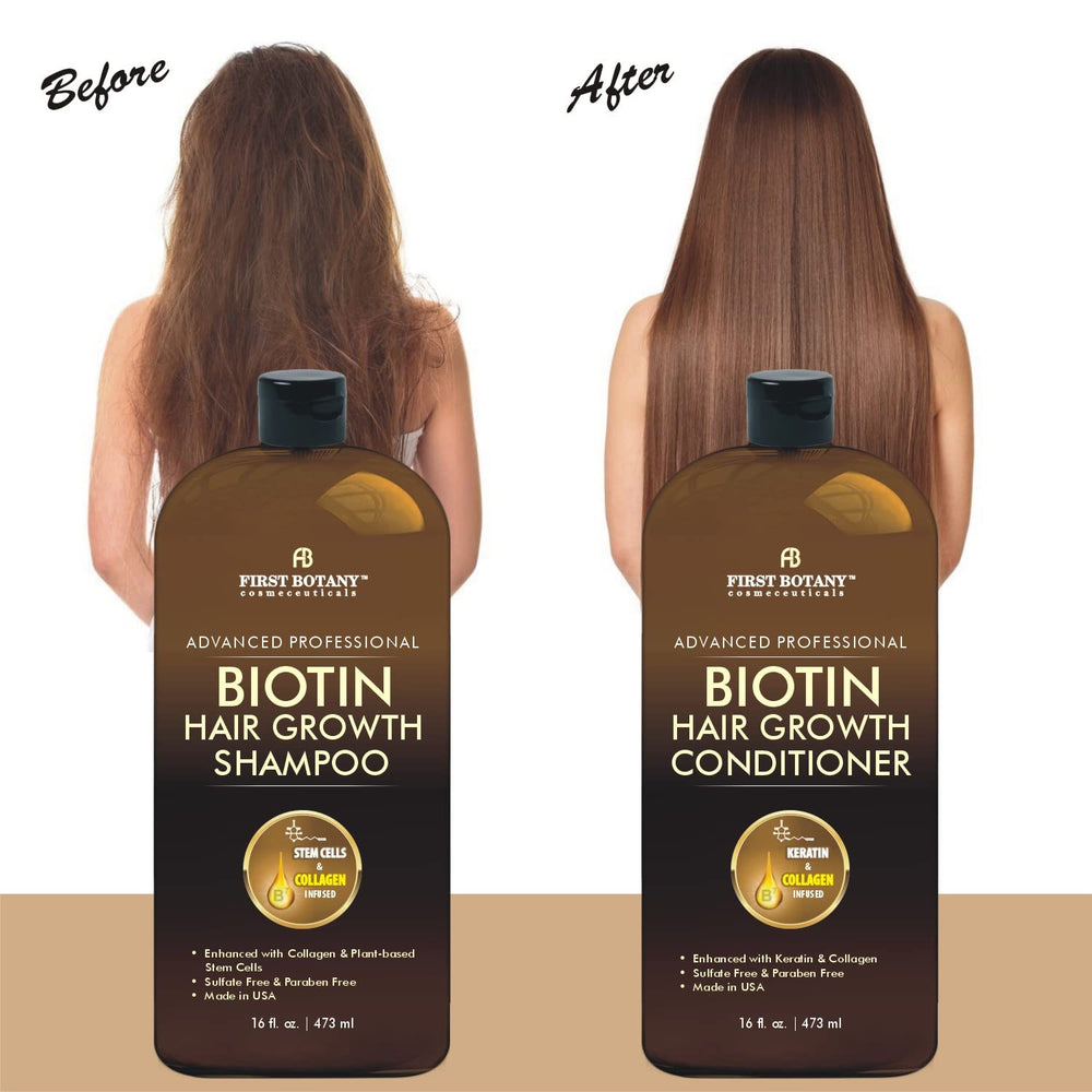First Botany creamy shampoo lather shown during application and cleansing