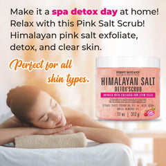 Detox scrub whipped texture ready for gentle exfoliation by First Botany