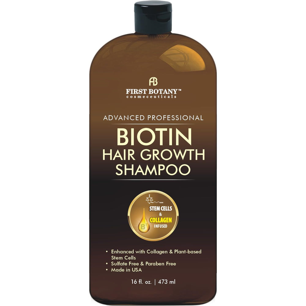 First Botany Hair Regrowth Shampoo bottle for daily cleansing and scalp support.