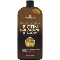 First Botany Hair Regrowth Shampoo bottle for daily cleansing and scalp support.