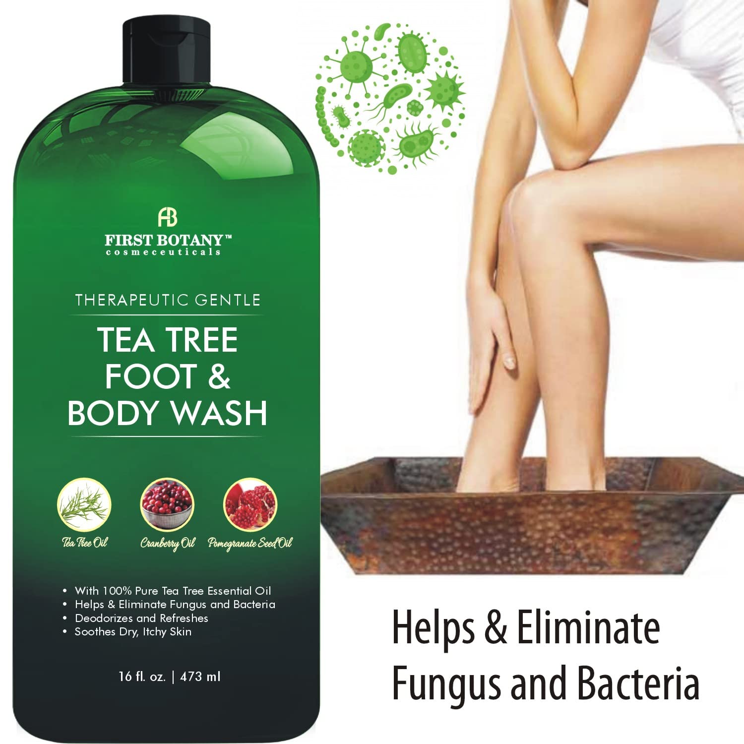 First Botany Plant-based ingredients label emphasizing natural moisturization