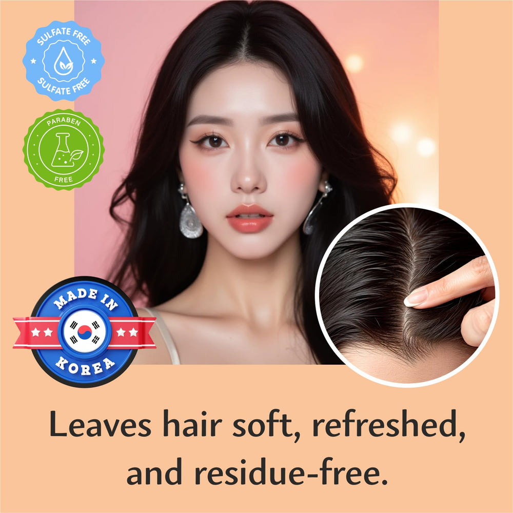 First Botany Oily Scalp Set on a vanity, conveying a clean scalp refresh and natural shine.