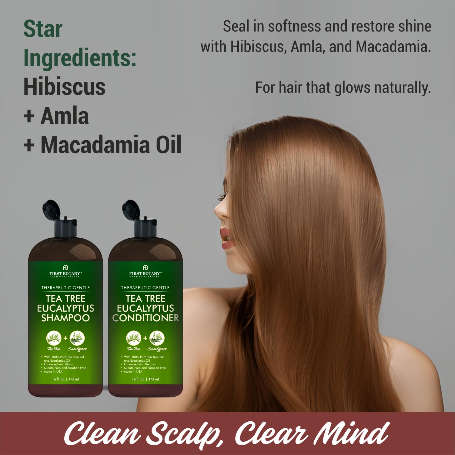 First Botany sulfate-free label close-up for clean beauty