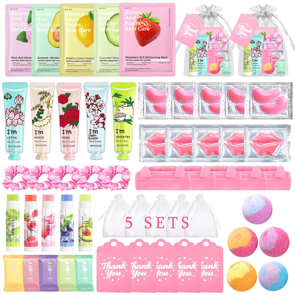 Firstfly spa skincare set face masks for girls, gentle pampering at home