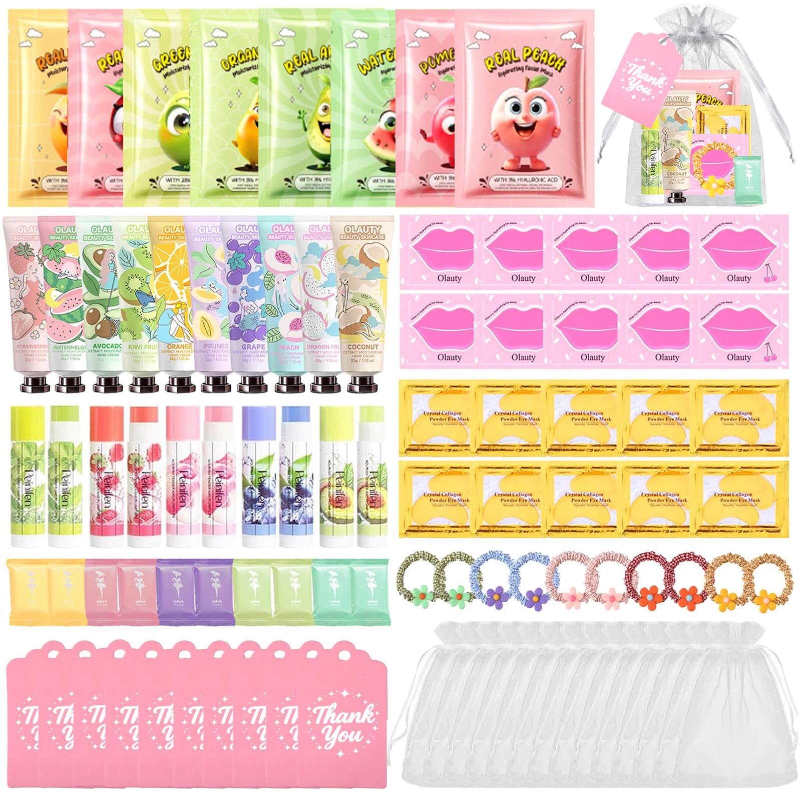 Firstfly spa skincare set for kids – face masks for a fun sleepover pamper session.