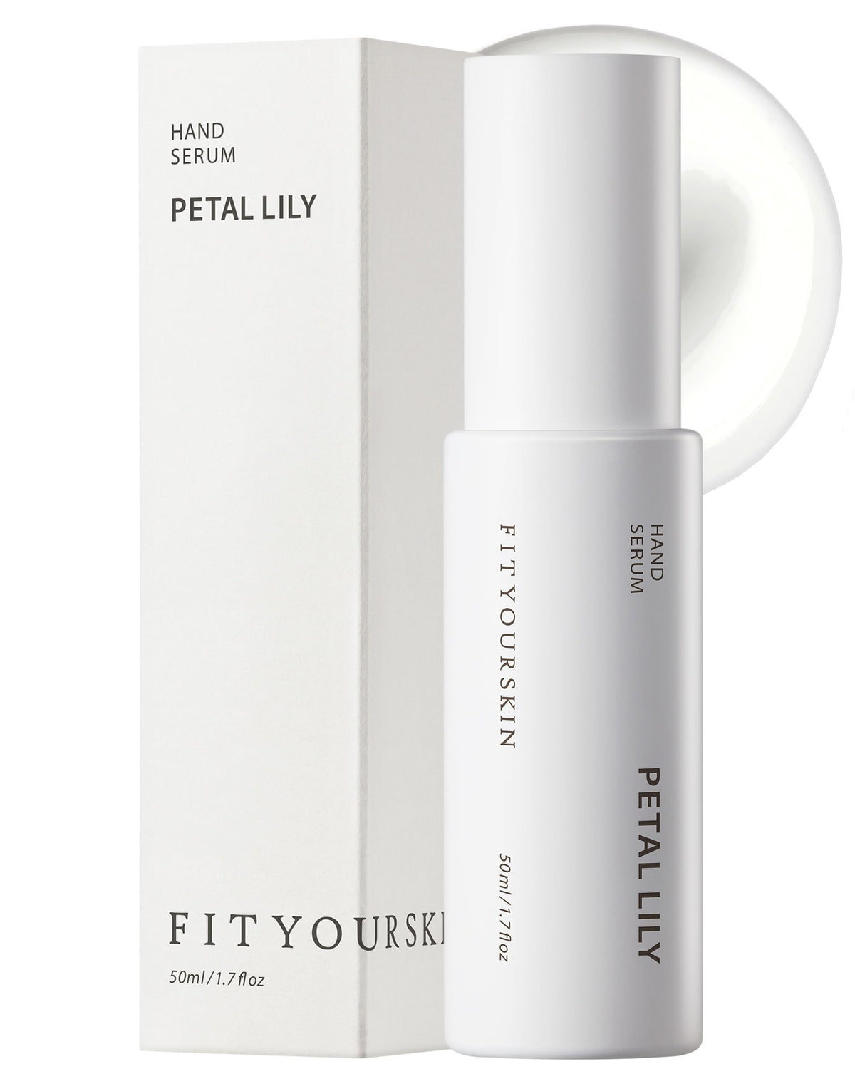 FIT YOUR SKIN Petal Lily Serum bottle delivering fast, non-greasy hydration