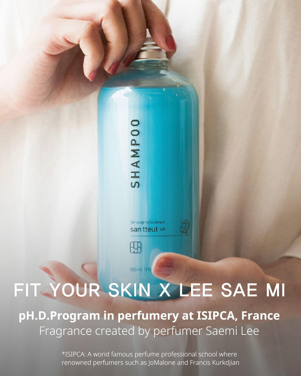 FIT YOUR SKIN San Tteut pH 5.5 formula for color-treated hair.