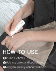 Compact 1.7 fl oz bottle ideal for travel.