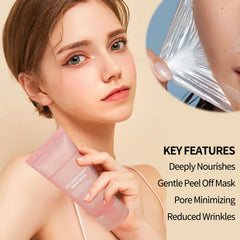 Fitbuter 75ml face mask packaging highlights nourishing care for skin.