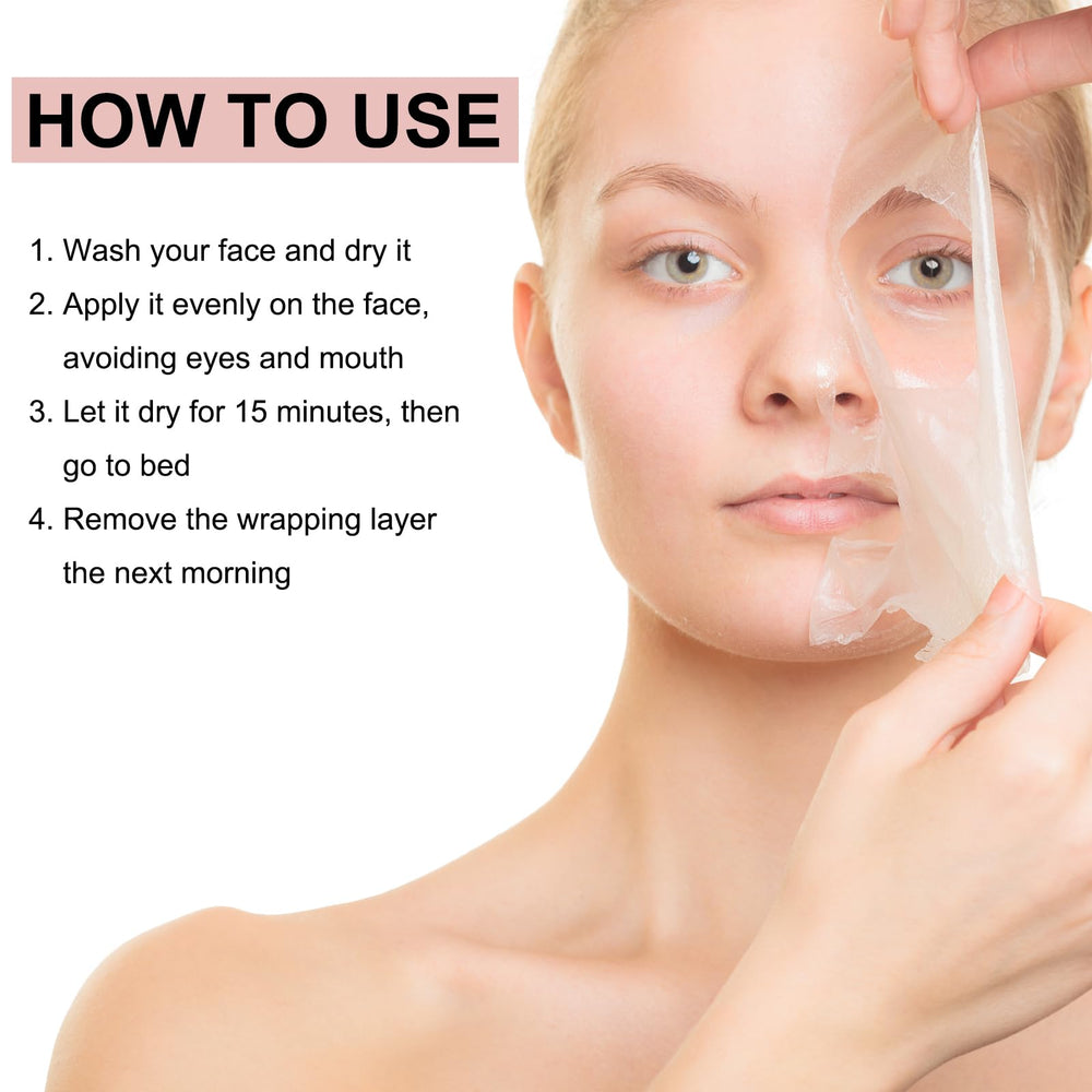 Fitbuter silicone brush detail shown for smooth, even mask application.